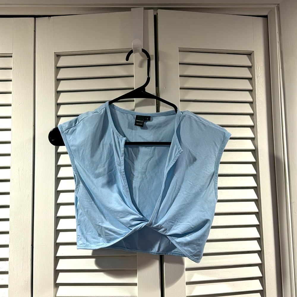 Deep V-Neck Crop Top